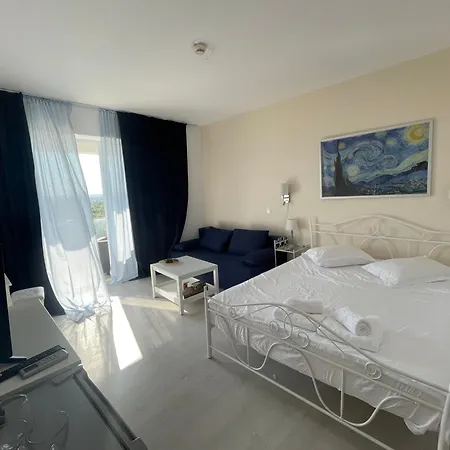 Seaside Dream And Sunset Breeze Studios At Blaxy Resort Olimp Exterior foto